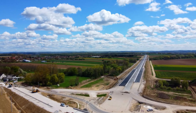 &Iacute;gy &aacute;ll most a tervek szerint j&ouml;vőre &aacute;tad&aacute;sra ker&uuml;lő 67-es kaposf&uuml;redi szakasza &ndash; VIDE&Oacute;