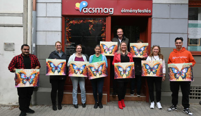 Indul a licit! Egy kapos&uacute;jlaki Down-szindr&oacute;m&aacute;s kisl&aacute;ny t&aacute;mogat&aacute;s&aacute;ra gyűjtenek festm&eacute;nyekkel