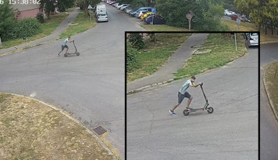 Rollertolvajt keresnek a kaposv&aacute;ri rendőr&ouml;k