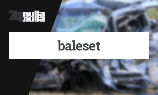 Vonat g&aacute;zolt biciklist Balatonszemesn&eacute;l