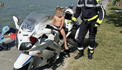 Őrmester a t&ouml;megben: megtal&aacute;lta &eacute;s megnyugtatta a kicsit, aki elt&eacute;vedt az Aranyparton