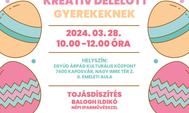 Megannyi h&uacute;sv&eacute;ti programmal k&eacute;sz&uuml;lnek a k&ouml;rny&eacute;ken a tavaszi sz&uuml;netben!