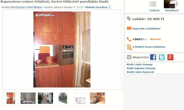 Megugrottak a kaposv&aacute;ri albi&aacute;rak - 14 ezer a szoba, 50 ezer a lak&aacute;s