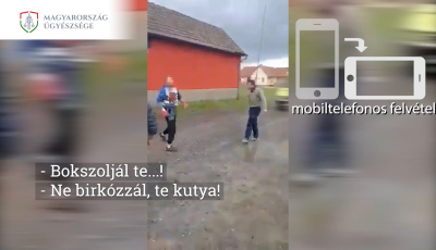 Menjen a boksz! - R&ouml;gt&ouml;nz&ouml;tt bokszmeccsen vitatt&aacute;k meg n&eacute;zetelt&eacute;r&eacute;s&uuml;ket a Kadark&uacute;t k&ouml;rny&eacute;ki sr&aacute;cok - VIDE&Oacute;