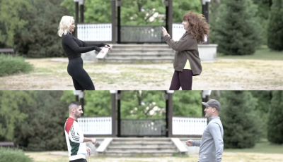 Ilyen amikor a kaposv&aacute;ri rendőr&ouml;k &ouml;sszefutnak a tűzolt&oacute;kkal - VIDE&Oacute;