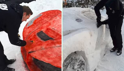 Ferrari h&oacute;b&oacute;l? &ndash; &Uacute;j szintre l&eacute;pett a h&oacute;ember&eacute;p&iacute;t&eacute;s