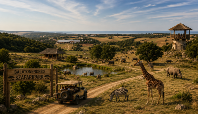 Szafaripark &eacute;p&uuml;lhet Balatonendr&eacute;den