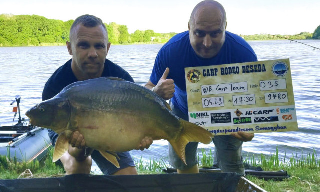 Elstartolt a III. Carp Rode&oacute; Deseda, m&aacute;r t&ouml;bb mint 300 kg pontyot tereltek sz&aacute;kba a versenyzők