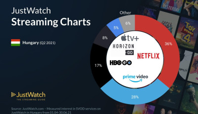 M&eacute;g mindig a Netflix viszi a pr&iacute;met a streaming piacon &ndash; &Iacute;gy alakulnak a n&eacute;zetts&eacute;gi adatok haz&aacute;nkban