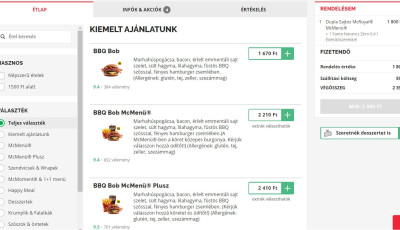 TESZTELT&Uuml;K: McDonald&#039;s h&aacute;zhozsz&aacute;ll&iacute;t&aacute;s