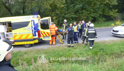 Lesodr&oacute;dott az &uacute;ttestről egy aut&oacute; Marcalin&aacute;l