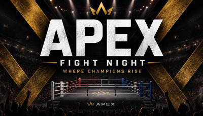 Nyerj p&aacute;ros bel&eacute;pőt az Apex Fight Night k&uuml;zdősport g&aacute;l&aacute;ra!