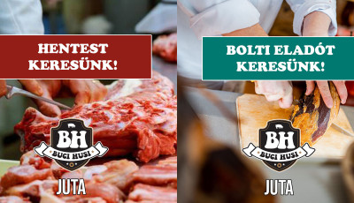 Hentest &eacute;s bolti elad&oacute;t keres a Buci Husi!
