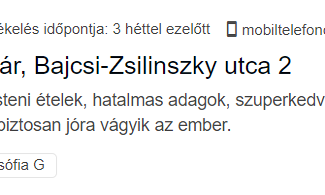 Ezek a legjobb kaposv&aacute;ri &eacute;ttermek a Tripadvisor szerint