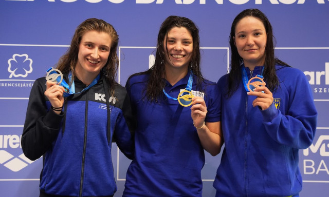 Megvan az első Kaposv&aacute;ri &eacute;rem az &uacute;sz&oacute; ob nyit&oacute;napj&aacute;n - Bozs&oacute; S&aacute;ra ez&uuml;st&eacute;rmet nyert