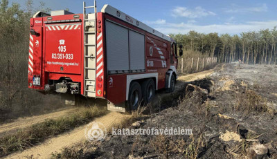 V&aacute;g&aacute;st&eacute;ri hullad&eacute;k kapott l&aacute;ngra Csurg&oacute; &eacute;s Somogycsics&oacute; k&ouml;z&ouml;tt