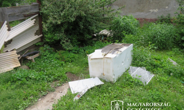 Nem tudta kinyitni az ajt&oacute;t, ez&eacute;rt sz&eacute;tverte anyja h&aacute;z&aacute;t a r&eacute;szeg f&eacute;rfi