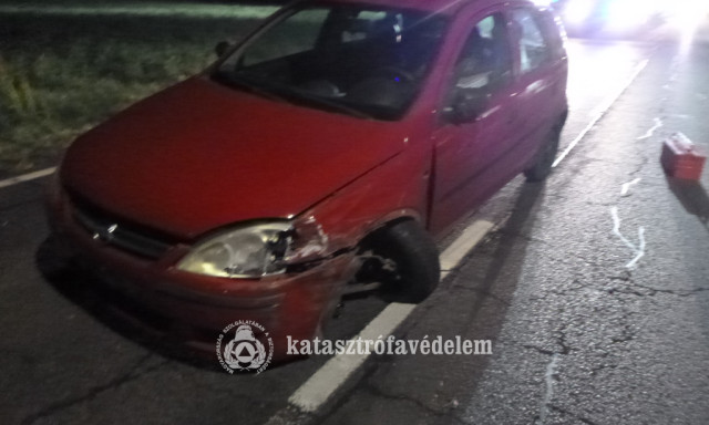 K&eacute;t szem&eacute;lyaut&oacute; karambolozott szerda este Kaposfőn