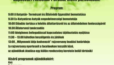 H&eacute;tv&eacute;g&eacute;n k&uuml;l&ouml;nleges, &aacute;llatias programokkal k&eacute;sz&uuml;lnek a Pl&aacute;za parkol&oacute;j&aacute;ban!