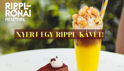Nyerd meg a 10 Rippl-k&aacute;v&eacute; egyik&eacute;t &eacute;s &eacute;lvezd a fesztiv&aacute;l ideje alatt az Elevenben!
