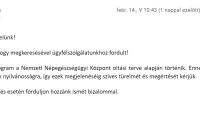 &Iacute;rtunk a koronav&iacute;rus-&uuml;gyf&eacute;lszolg&aacute;latnak, meglepő v&aacute;laszt kaptunk