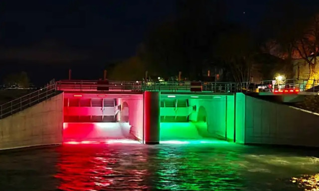 D&iacute;szkivil&aacute;g&iacute;t&aacute;st kap a Si&oacute;-Zsilip a nemzeti &uuml;nnepre