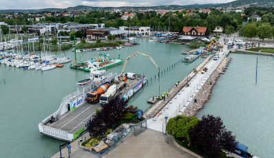 &Iacute;gy &uacute;jult meg a magyar tenger legforgalmasabb kik&ouml;tője - GAL&Eacute;RIA