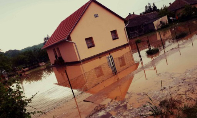 Somogybabodon a házakat is elöntötte a víz! - GALÉRIA