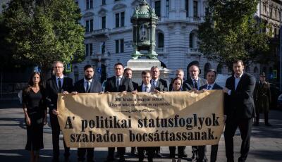 Fogolykiv&aacute;lt&oacute; im&aacute;t szervez a KDNP a letart&oacute;ztatott ellenz&eacute;ki politikusok kiszabadul&aacute;s&aacute;&eacute;rt