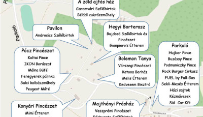 Szombaton Kishegyi Kortyok &eacute;s Falatok, itt a r&eacute;sztvevő pinc&eacute;szetek &eacute;s vend&eacute;gl&aacute;t&oacute;k list&aacute;ja