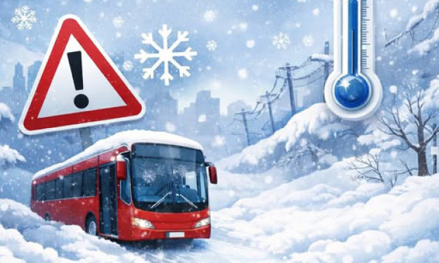 H&oacute; &eacute;s &oacute;nos eső nehez&iacute;ti a k&ouml;zleked&eacute;st Kaposv&aacute;ron: t&ouml;bb busz csak r&eacute;sz&uacute;tvonalon j&aacute;r