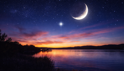 Ritka &eacute;gi l&aacute;tv&aacute;ny j&ouml;n: a Hold &eacute;s a V&eacute;nusz egy&uuml;tt ragyog a tavasz első est&eacute;j&eacute;n