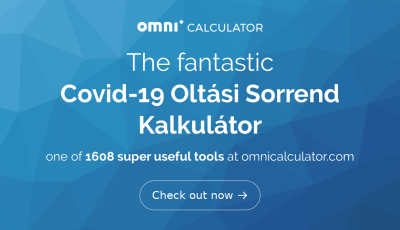Covid-19 olt&aacute;si sorrend kalkul&aacute;tort alkotott egy magyar sr&aacute;c