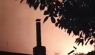 Rejt&eacute;lyes f&eacute;nyek a v&aacute;ros felett - Izzott az &eacute;g a viharban Kaposv&aacute;ron - VIDE&Oacute;