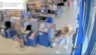 Lebukott a 15 darab lopott szal&aacute;mival, majd dulakodni kezdett a biztons&aacute;gi őrrel