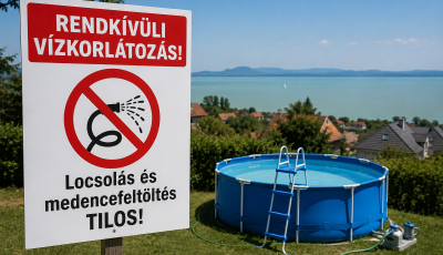 Betiltott&aacute;k a locsol&aacute;st &eacute;s a medence felt&ouml;lt&eacute;st lengyelt&oacute;tiban