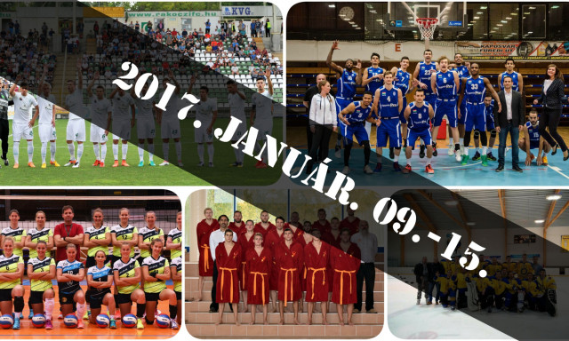 Heti sportaj&aacute;nl&oacute; / Janu&aacute;r 9. - 15.