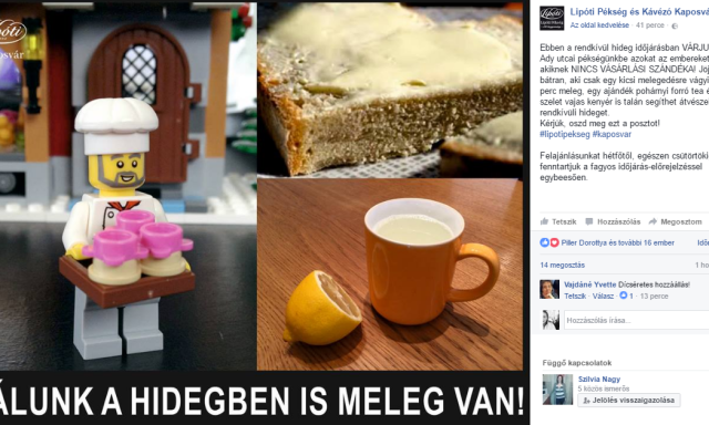 Kaposv&aacute;ron is seg&iacute;tenek azokon, akik kint rekednek a fagyban