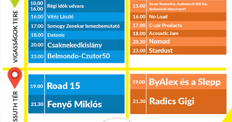 Itt a 2019-es Miénk a Város részletes programja!