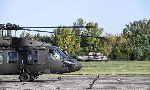 Helikopteres harc&aacute;szati gyakorlatot rendeznek a h&oacute;nap v&eacute;g&eacute;n Si&oacute;fokon