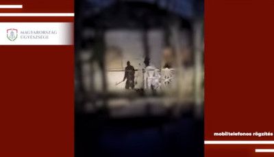 Boz&oacute;tv&aacute;g&oacute;val t&aacute;madt rendőr&ouml;kre a somogyi f&eacute;rfi - VIDE&Oacute;