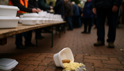 &Eacute;teloszt&aacute;son t&aacute;madt n&aacute;szasszony&aacute;ra a s&eacute;rtőd&ouml;tt nő, &eacute;telhord&oacute;val vett revansot a s&eacute;relem&eacute;rt