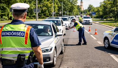 586 sofőrt ellenőriztek kedden Kaposv&aacute;ron, mind j&oacute;zan volt