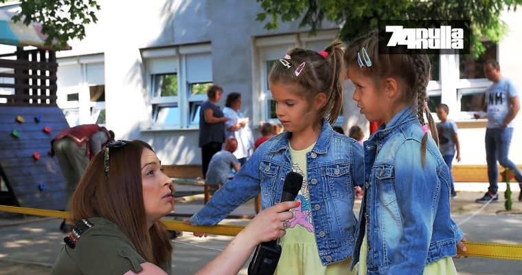 Népi játékok kavalkádjával zárták a Gyermekhetet a Honvéd utcai Tagóvodában - VIDEÓ