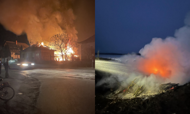 T&iacute;z tűzesethez &eacute;s kilenc műszaki ment&eacute;shez riasztott&aacute;k a somogyi tűzolt&oacute;kat az elm&uacute;lt h&eacute;tv&eacute;g&eacute;n
