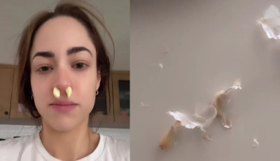 &Uacute;jabb lifehack &uuml;t&ouml;tte fel a fej&eacute;t a TikTokon, de ezt ink&aacute;bb ne pr&oacute;b&aacute;ld ki