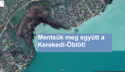 K&ouml;rnyezetv&eacute;dők tiltakoznak a Csopak &eacute;s Balatonf&uuml;red k&ouml;z&ouml;tti partvid&eacute;k be&eacute;p&iacute;t&eacute;se ellen