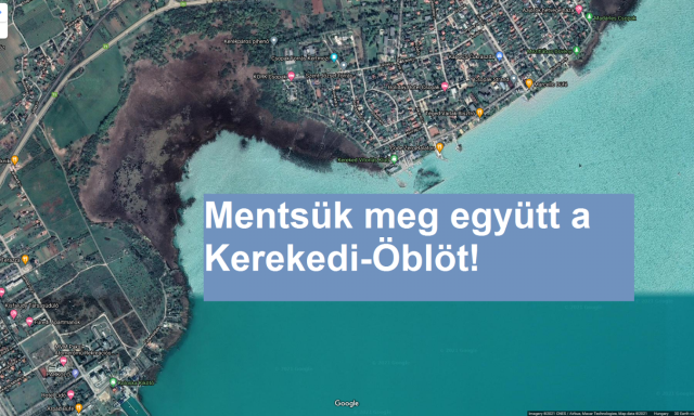 K&ouml;rnyezetv&eacute;dők tiltakoznak a Csopak &eacute;s Balatonf&uuml;red k&ouml;z&ouml;tti partvid&eacute;k be&eacute;p&iacute;t&eacute;se ellen