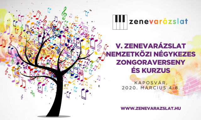 Zongor&aacute;n &eacute;rkezik a var&aacute;zslat Kaposv&aacute;rra - Itt az V. ZeneVar&aacute;zslat teljes programja
