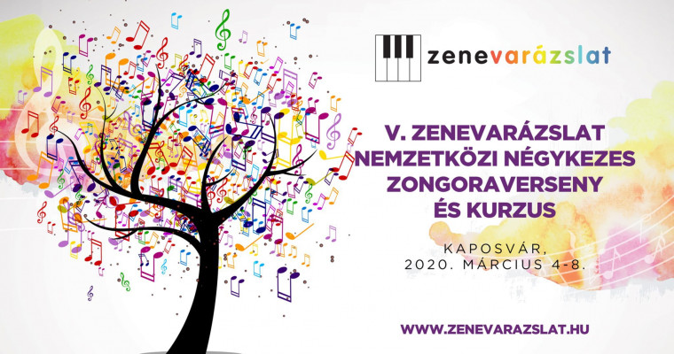 Zongor&aacute;n &eacute;rkezik a var&aacute;zslat Kaposv&aacute;rra - Itt az V. ZeneVar&aacute;zslat teljes programja